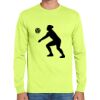 Cotton/Poly Long Sleeve Wicking T Shirt Thumbnail