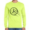 Cotton/Poly Long Sleeve Wicking T Shirt Thumbnail