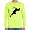 Cotton/Poly Long Sleeve Wicking T Shirt Thumbnail