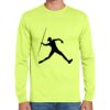 Cotton/Poly Long Sleeve Wicking T Shirt Thumbnail