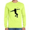 Cotton/Poly Long Sleeve Wicking T Shirt Thumbnail