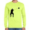 Cotton/Poly Long Sleeve Wicking T Shirt Thumbnail