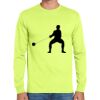 Cotton/Poly Long Sleeve Wicking T Shirt Thumbnail
