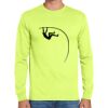 Cotton/Poly Long Sleeve Wicking T Shirt Thumbnail