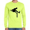 Cotton/Poly Long Sleeve Wicking T Shirt Thumbnail