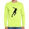 Cotton/Poly Long Sleeve Wicking T Shirt Thumbnail