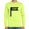 Cotton/Poly Long Sleeve Wicking T Shirt Thumbnail