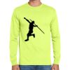 Cotton/Poly Long Sleeve Wicking T Shirt Thumbnail