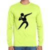 Cotton/Poly Long Sleeve Wicking T Shirt Thumbnail