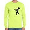 Cotton/Poly Long Sleeve Wicking T Shirt Thumbnail