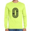 Cotton/Poly Long Sleeve Wicking T Shirt Thumbnail