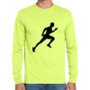 Cotton/Poly Long Sleeve Wicking T Shirt Thumbnail