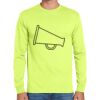 Cotton/Poly Long Sleeve Wicking T Shirt Thumbnail