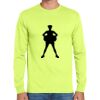 Cotton/Poly Long Sleeve Wicking T Shirt Thumbnail
