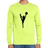 Cotton/Poly Long Sleeve Wicking T Shirt Thumbnail
