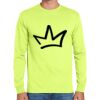 Cotton/Poly Long Sleeve Wicking T Shirt Thumbnail