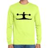 Cotton/Poly Long Sleeve Wicking T Shirt Thumbnail