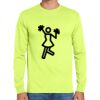 Cotton/Poly Long Sleeve Wicking T Shirt Thumbnail