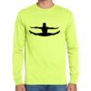 Cotton/Poly Long Sleeve Wicking T Shirt Thumbnail
