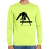 Cotton/Poly Long Sleeve Wicking T Shirt Thumbnail