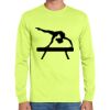 Cotton/Poly Long Sleeve Wicking T Shirt Thumbnail