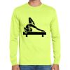 Cotton/Poly Long Sleeve Wicking T Shirt Thumbnail