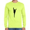 Cotton/Poly Long Sleeve Wicking T Shirt Thumbnail