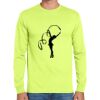 Cotton/Poly Long Sleeve Wicking T Shirt Thumbnail