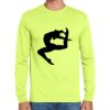Cotton/Poly Long Sleeve Wicking T Shirt Thumbnail