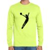 Cotton/Poly Long Sleeve Wicking T Shirt Thumbnail