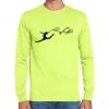 Cotton/Poly Long Sleeve Wicking T Shirt Thumbnail