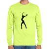 Cotton/Poly Long Sleeve Wicking T Shirt Thumbnail