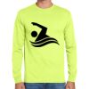 Cotton/Poly Long Sleeve Wicking T Shirt Thumbnail