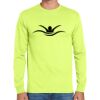 Cotton/Poly Long Sleeve Wicking T Shirt Thumbnail