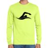 Cotton/Poly Long Sleeve Wicking T Shirt Thumbnail