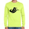 Cotton/Poly Long Sleeve Wicking T Shirt Thumbnail