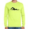 Cotton/Poly Long Sleeve Wicking T Shirt Thumbnail