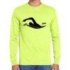 Cotton/Poly Long Sleeve Wicking T Shirt Thumbnail