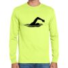 Cotton/Poly Long Sleeve Wicking T Shirt Thumbnail