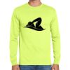Cotton/Poly Long Sleeve Wicking T Shirt Thumbnail