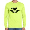 Cotton/Poly Long Sleeve Wicking T Shirt Thumbnail