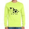 Cotton/Poly Long Sleeve Wicking T Shirt Thumbnail