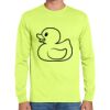 Cotton/Poly Long Sleeve Wicking T Shirt Thumbnail