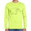 Cotton/Poly Long Sleeve Wicking T Shirt Thumbnail