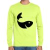 Cotton/Poly Long Sleeve Wicking T Shirt Thumbnail