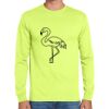 Cotton/Poly Long Sleeve Wicking T Shirt Thumbnail