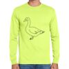 Cotton/Poly Long Sleeve Wicking T Shirt Thumbnail