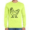 Cotton/Poly Long Sleeve Wicking T Shirt Thumbnail