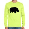 Cotton/Poly Long Sleeve Wicking T Shirt Thumbnail