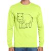 Cotton/Poly Long Sleeve Wicking T Shirt Thumbnail